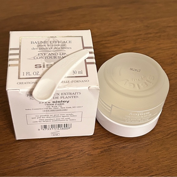Sisley Paris Eye and Lip Contour Balm, 1oz, New In Box, Sealed Jar with Spoon - Picture 4 of 5